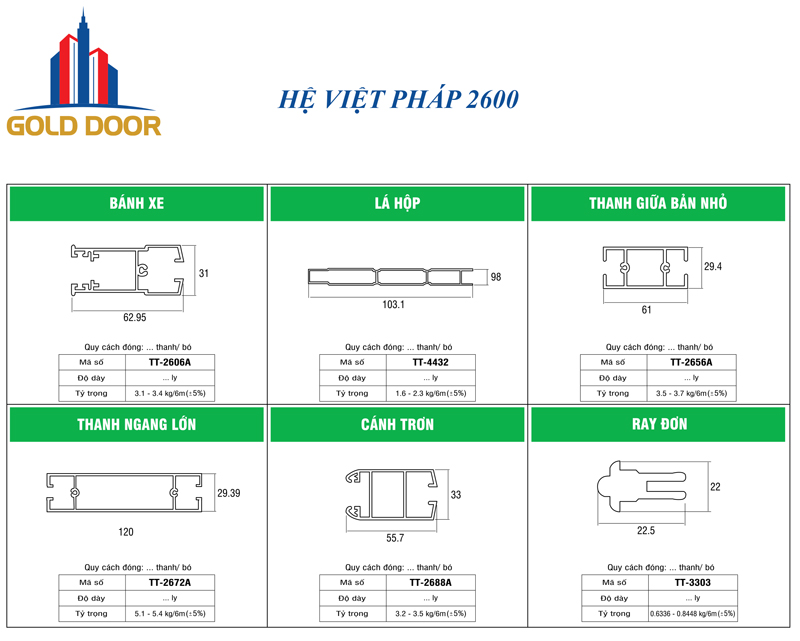 Cấu tạo hệ VIệt Pháp 2600